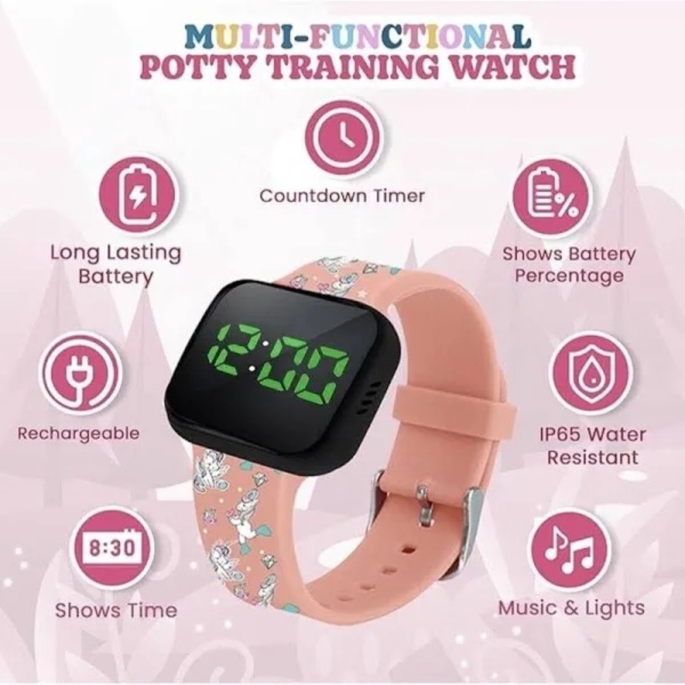 Potty Training Toilet Timer Watch Dinosaurs ๐ฆ by Athena Futures - Picture 4 of 7